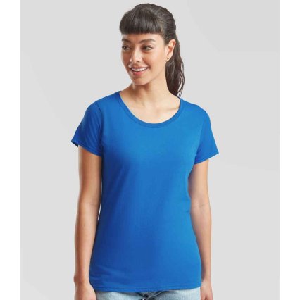 Custom Fruit Of The Loom Ladies Valueweight T Shirt Superlogo