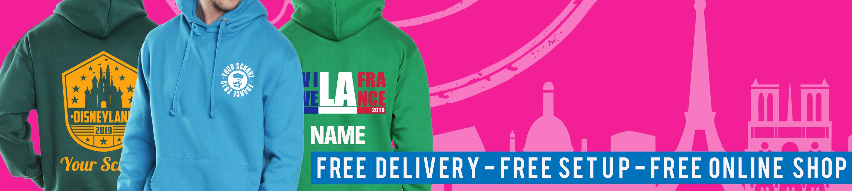 France Trip Hoodies from Superlogo