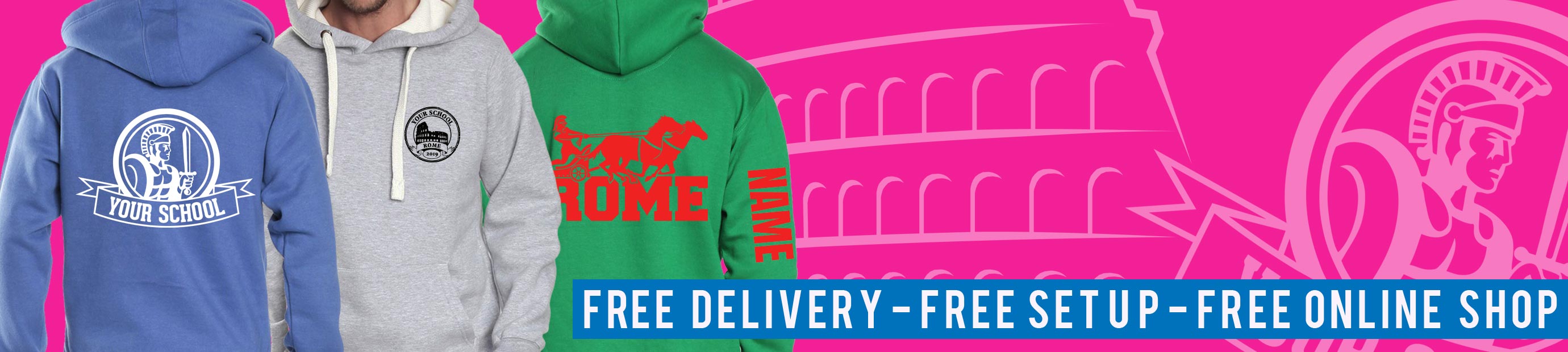 Italy Trip Hoodies from Superlogo