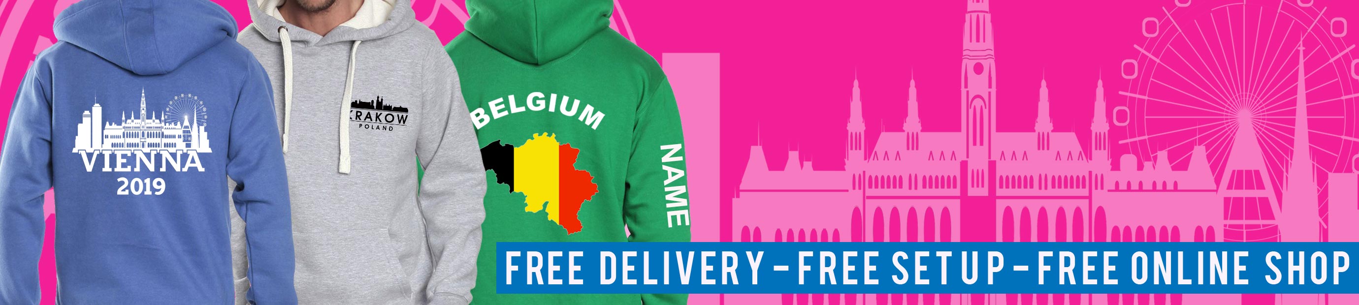Rest Of Europe Trip Hoodies from Superlogo