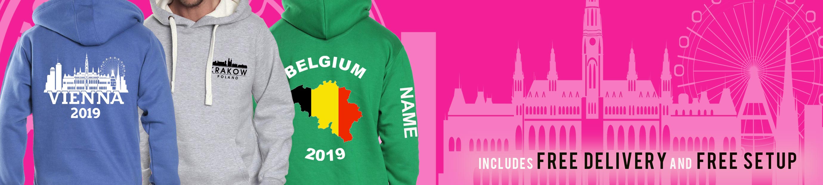 Rest Of Europe Trip Hoodies from Superlogo
