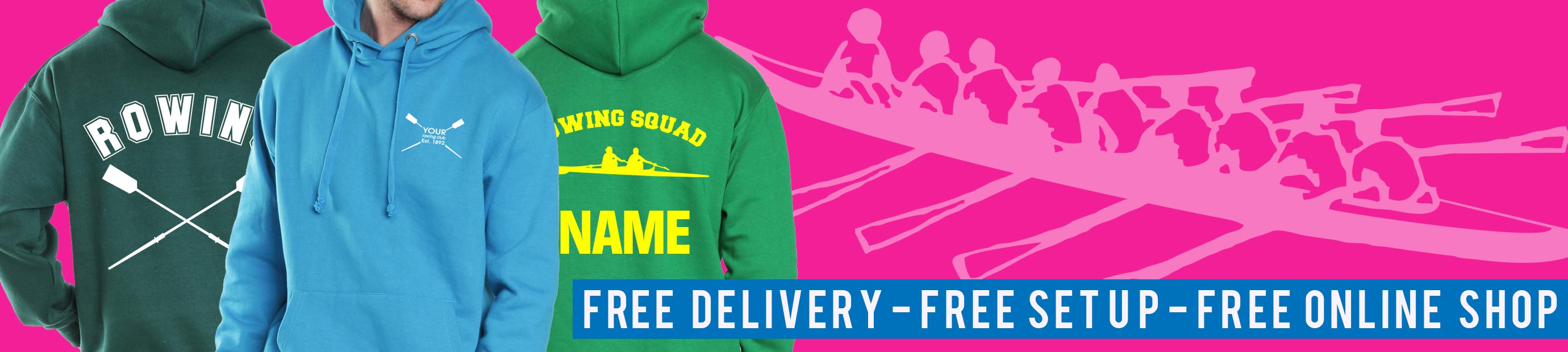 Rowing Trip Hoodies from Superlogo
