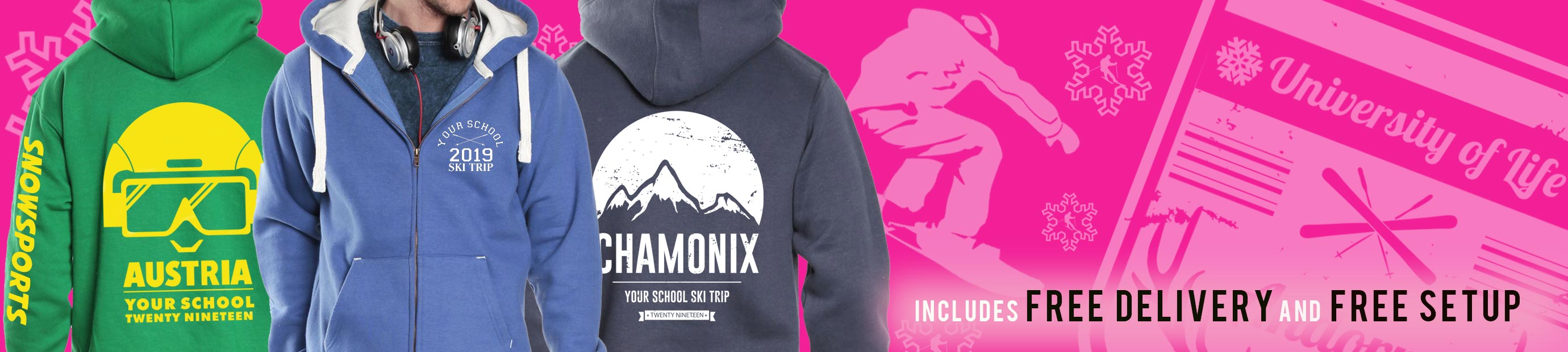 Ski Trip Hoodies from Superlogo