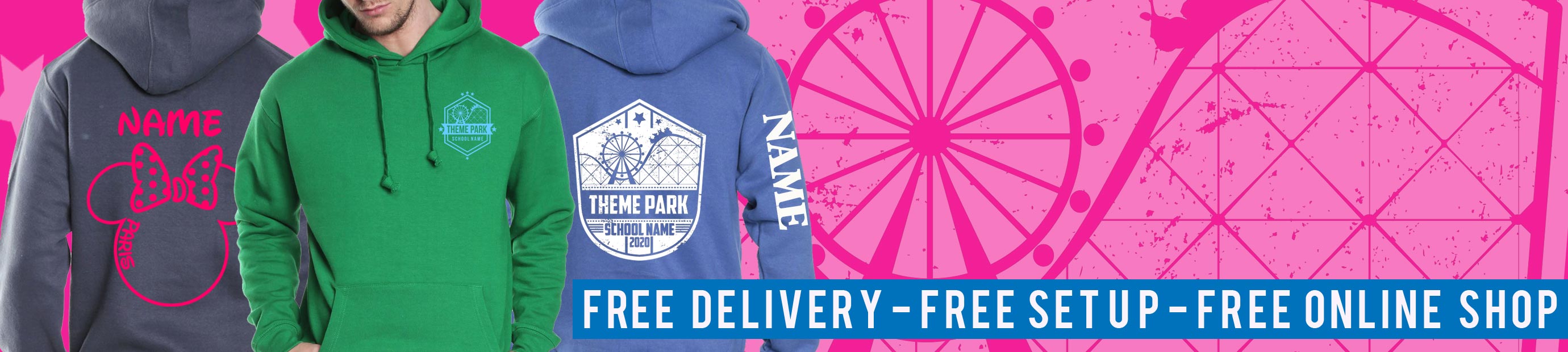 Themepark Trip Hoodies from Superlogo
